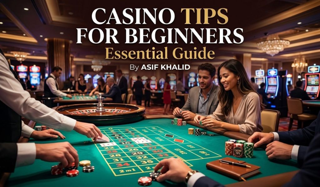 Casino Tips for Beginners Essential Guide by Asif Khalid
